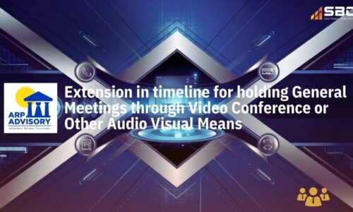 Extension in timeline for holding General Meetings through Video Conference or Other Audio Visual Means