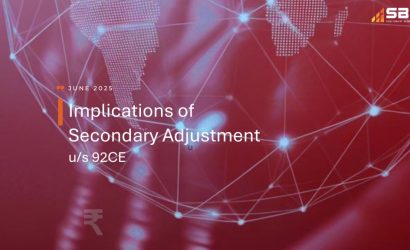 Implications of Secondary Adjustment u/s 92CE