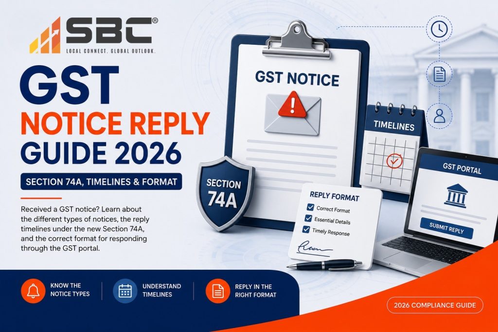 How to Respond to a GST Notice in India (2026 Guide): Section 74A, Timelines & Reply Format
