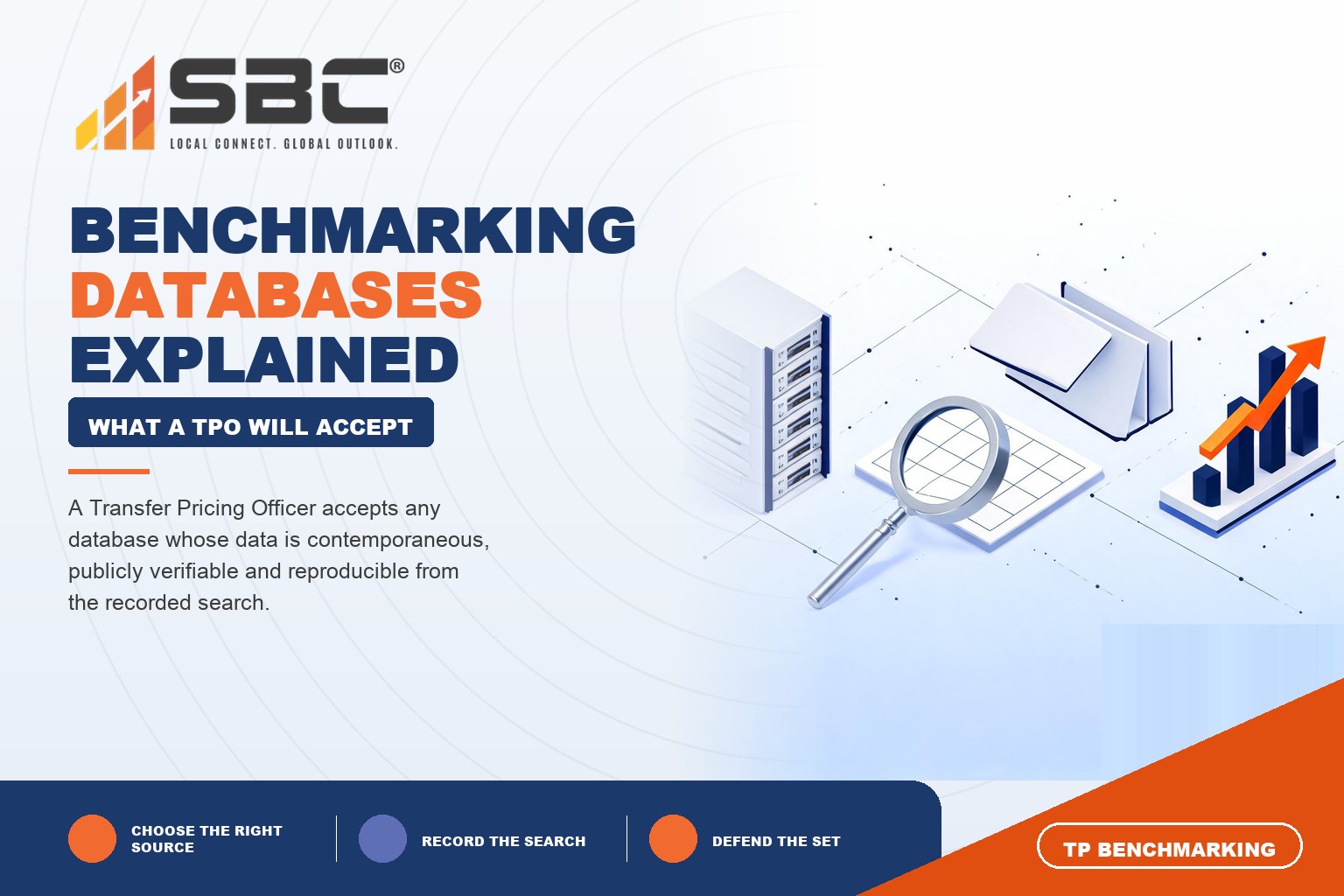 Which Databases Will a TPO Accept in a Benchmarking Study?