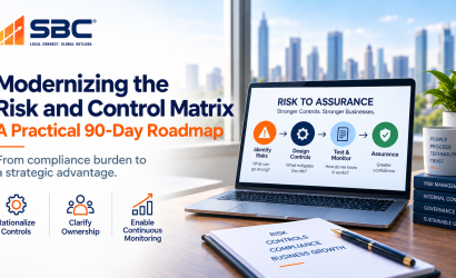 A practical guide to modernizing the Risk and Control Matrix through control rationalization, clear ownership, automation and continuous monitoring.