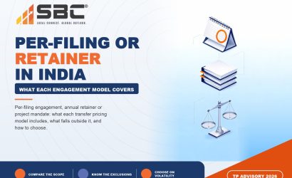 Per-filing engagement or annual transfer pricing retainer