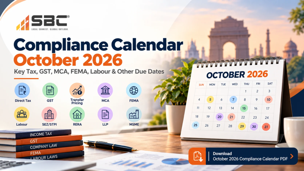 Compliance Calendar by Steadfast business Consulting