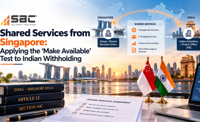 Make Available Clause: India-Singapore Shared Services